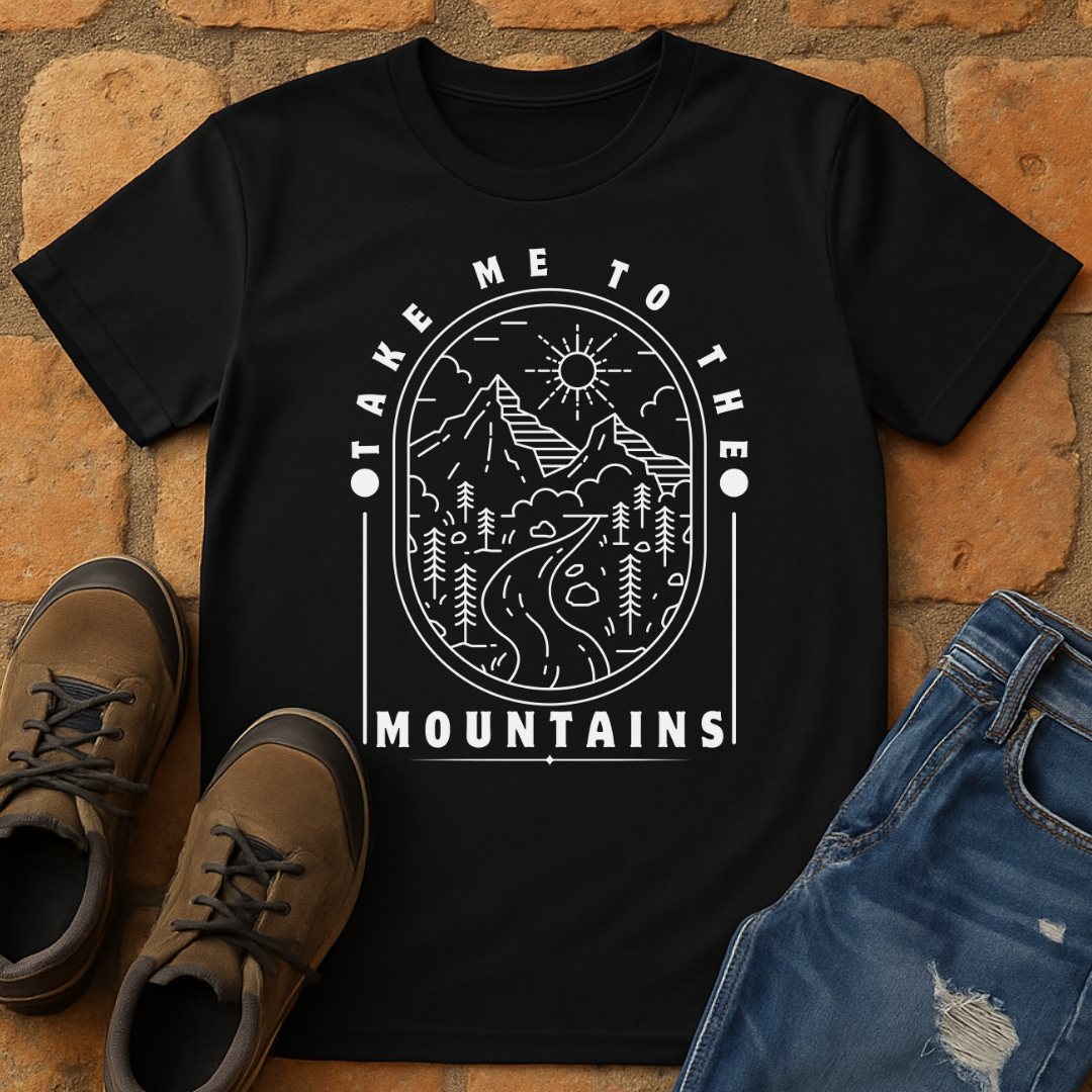 Take me to the mountains Unisex T-Shirt