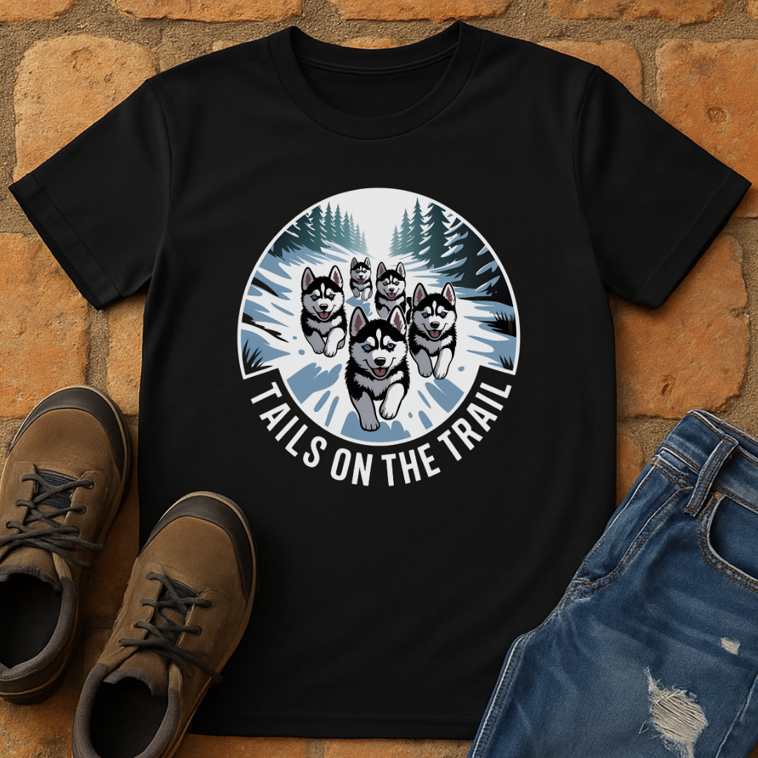 Tails on the trail Unisex T-shirt