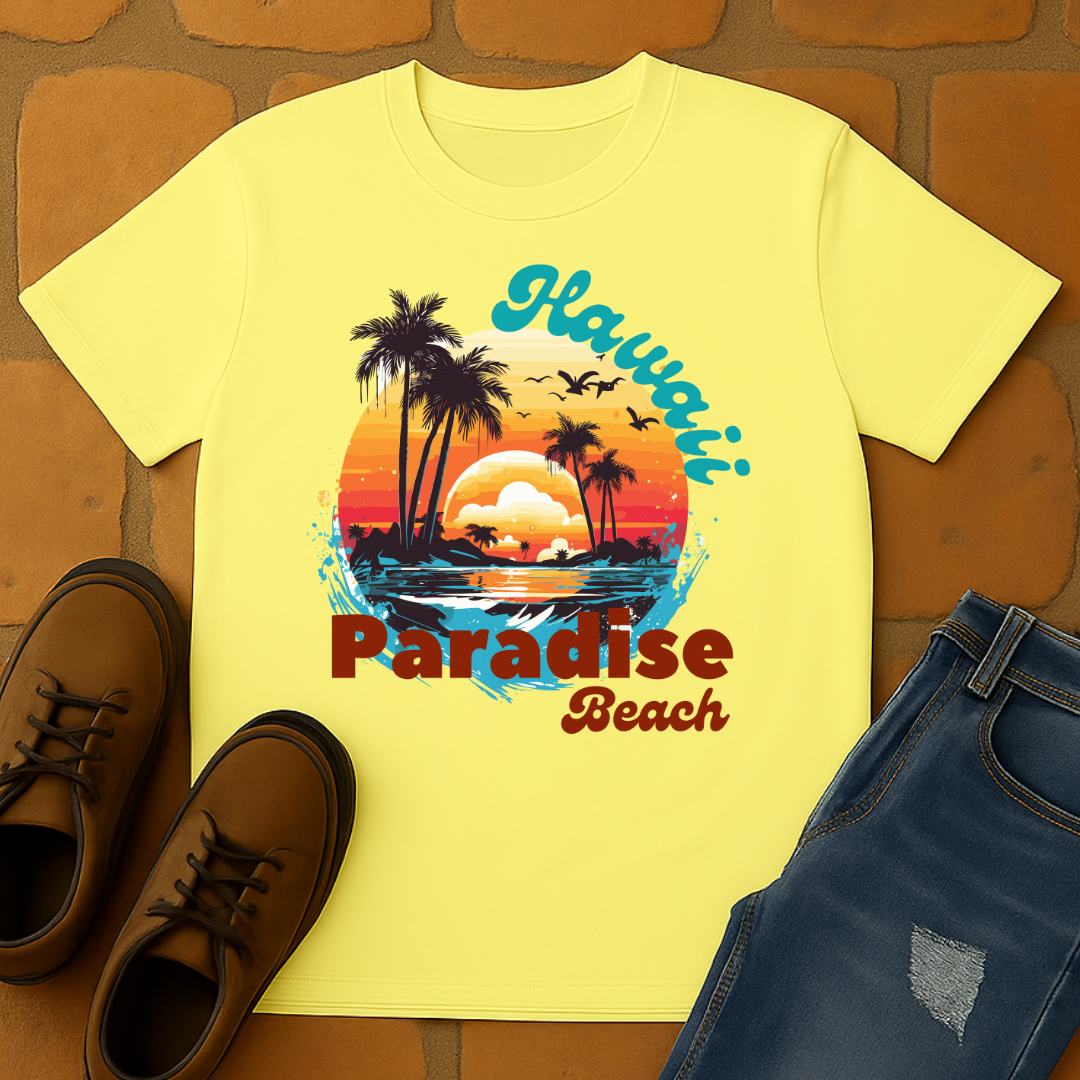 Hawaii Paradise Beach Unisex T-shirt