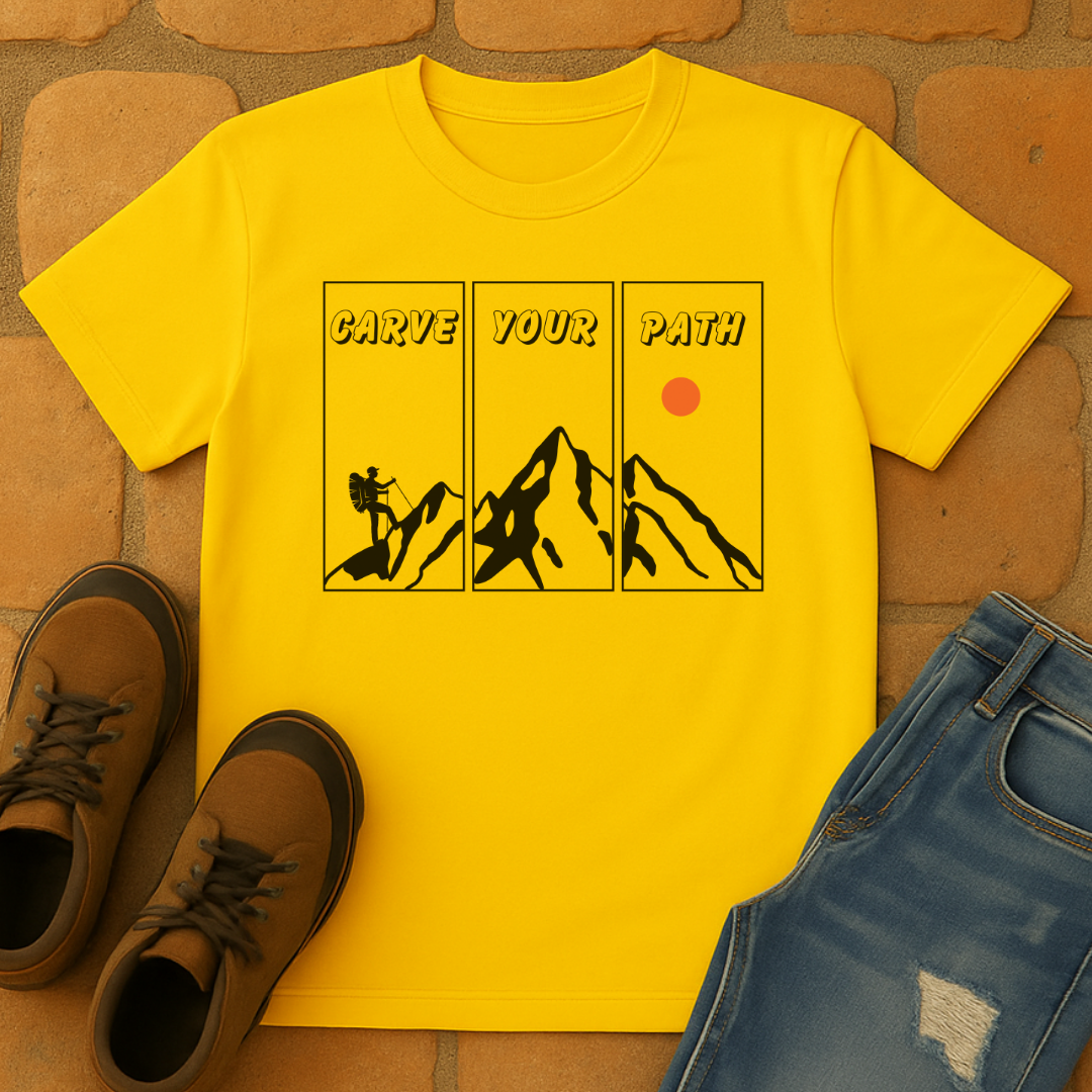 Carve your path Unisex T-shirt