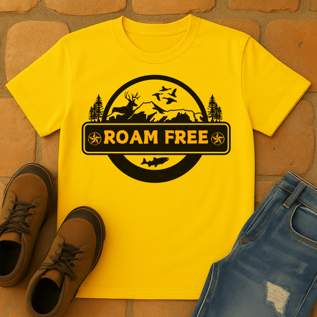 Roam free Unisex T-shirt