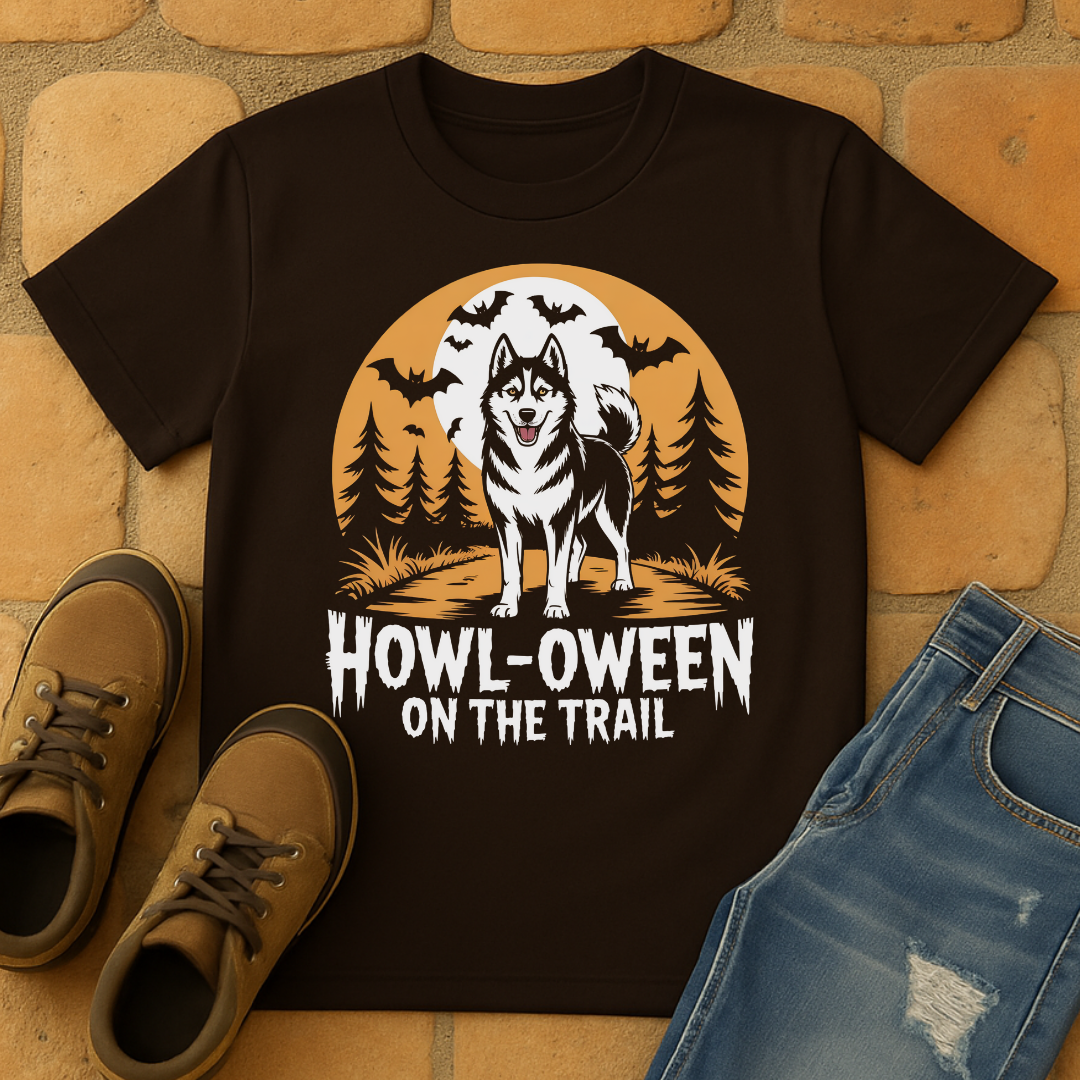 Howl-Oween on the trail Unisex T-shirt