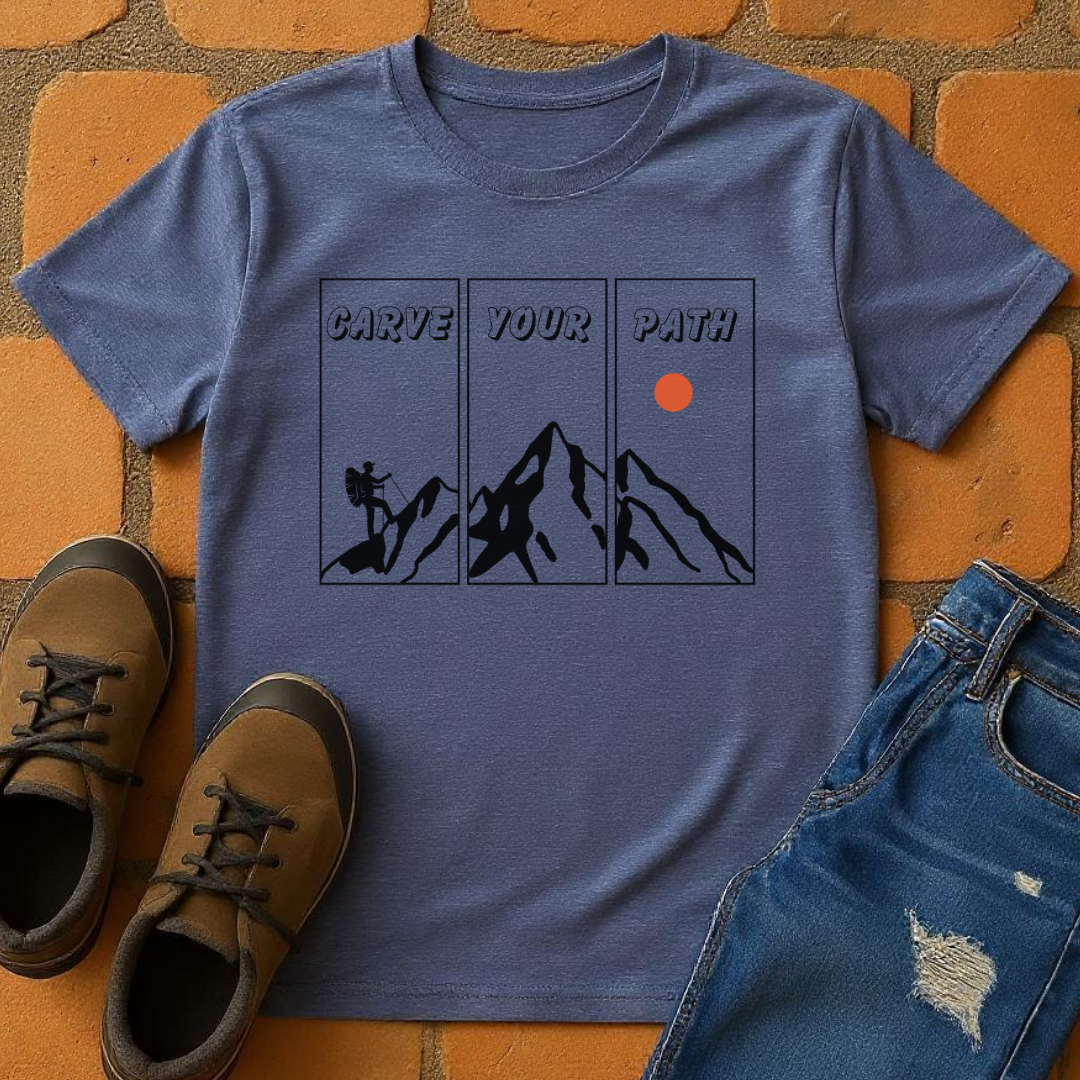 Carve your path Unisex T-shirt