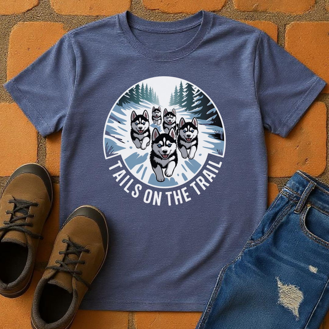 Tails on the trail Unisex T-shirt