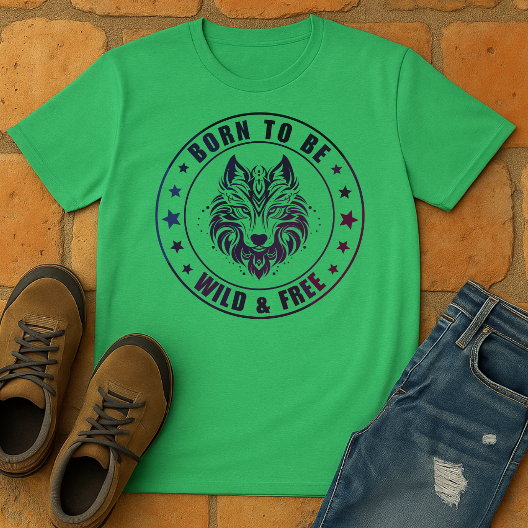 Born to be, Wild & Free Light Unisex T-shirt