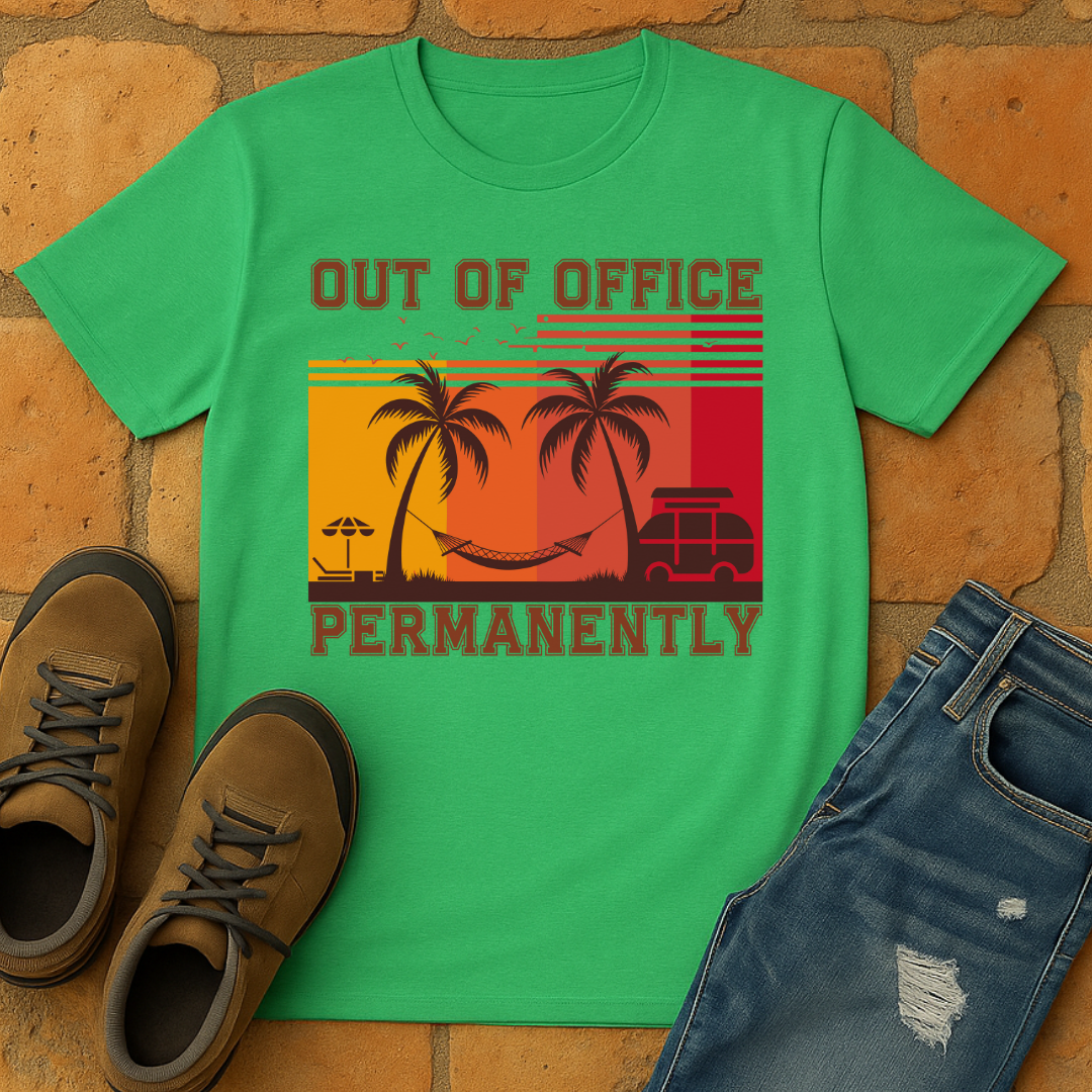 Out of Office Permanently Unisex T-shirt