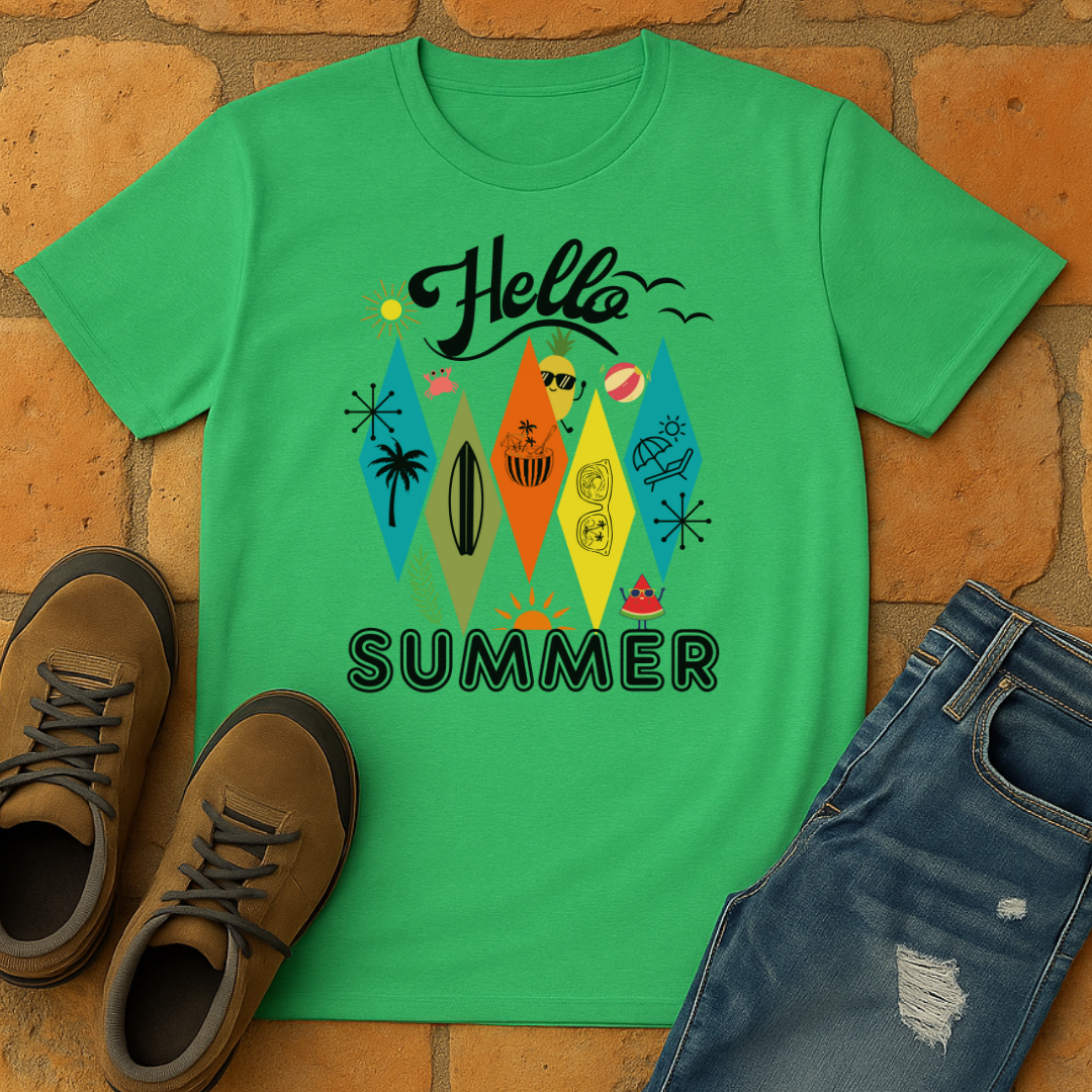 Hello Summer Light Unisex T-shirt