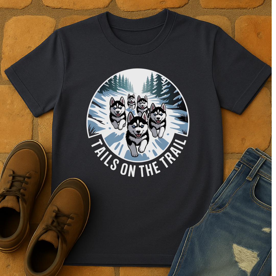 Tails on the trail Unisex T-shirt