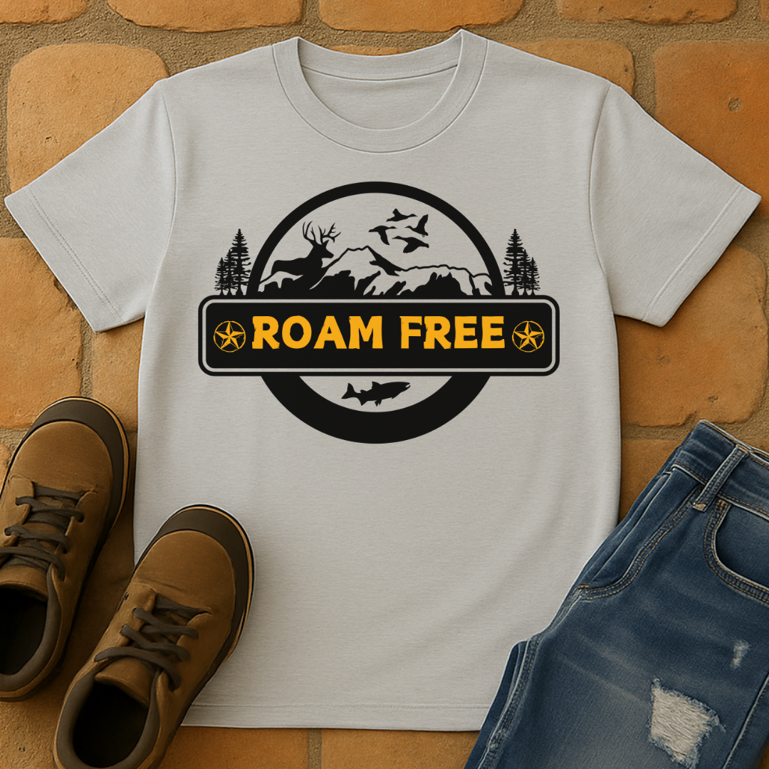 Roam free Unisex T-shirt