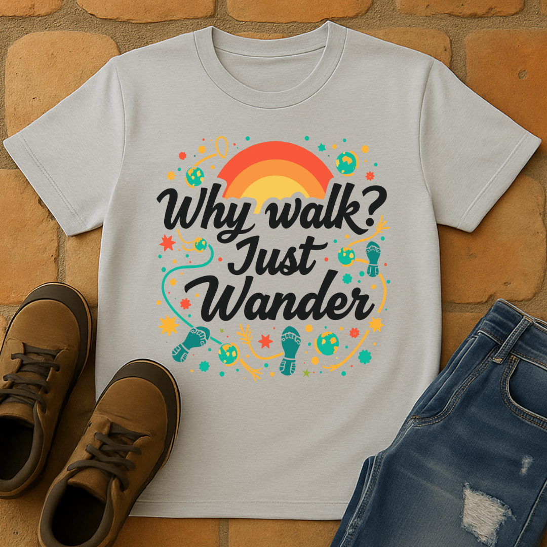 Why walk just wander Unisex T-shirt