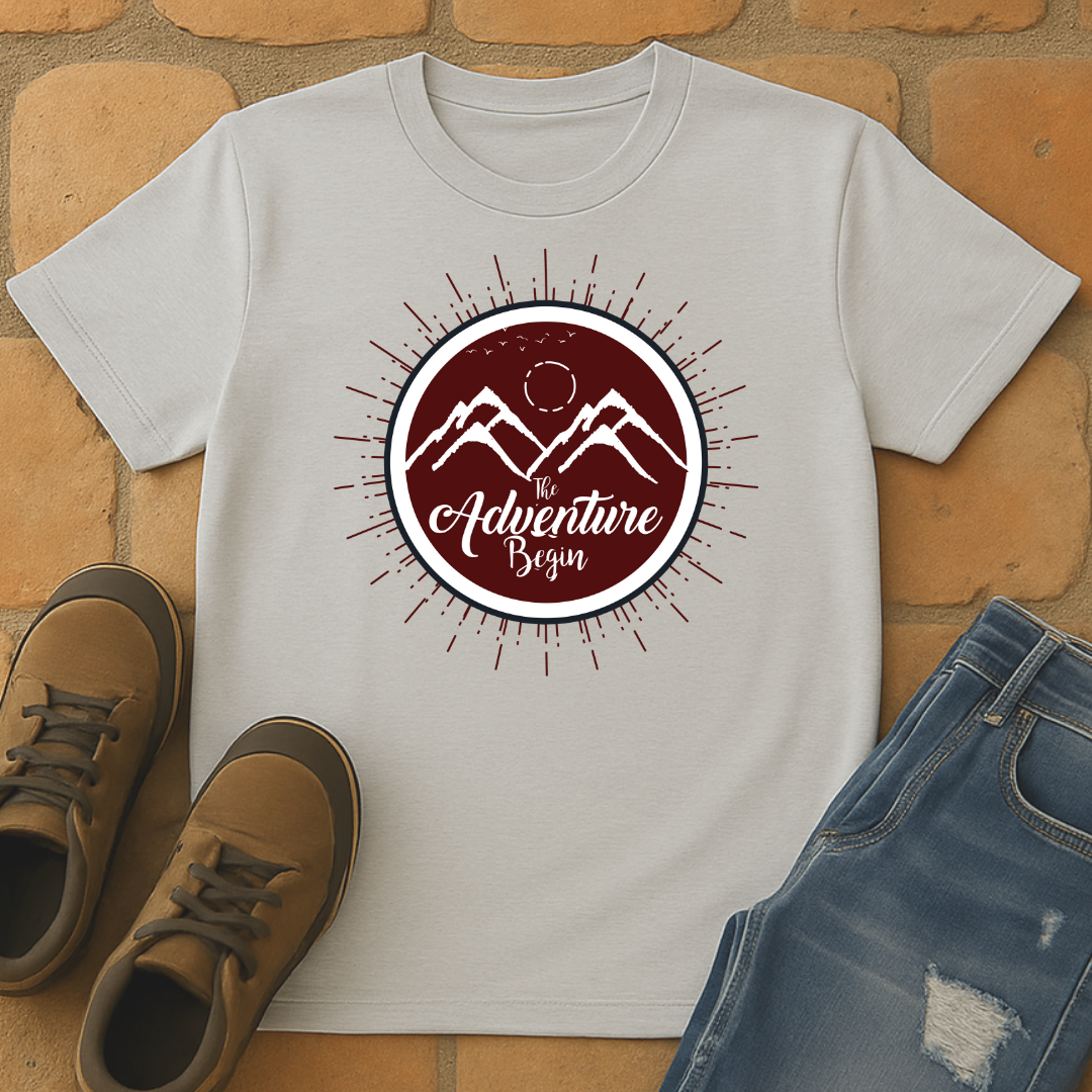 The adventure begins Unisex T-shirt