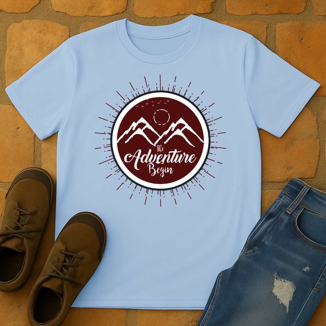 The adventure begins Unisex T-shirt