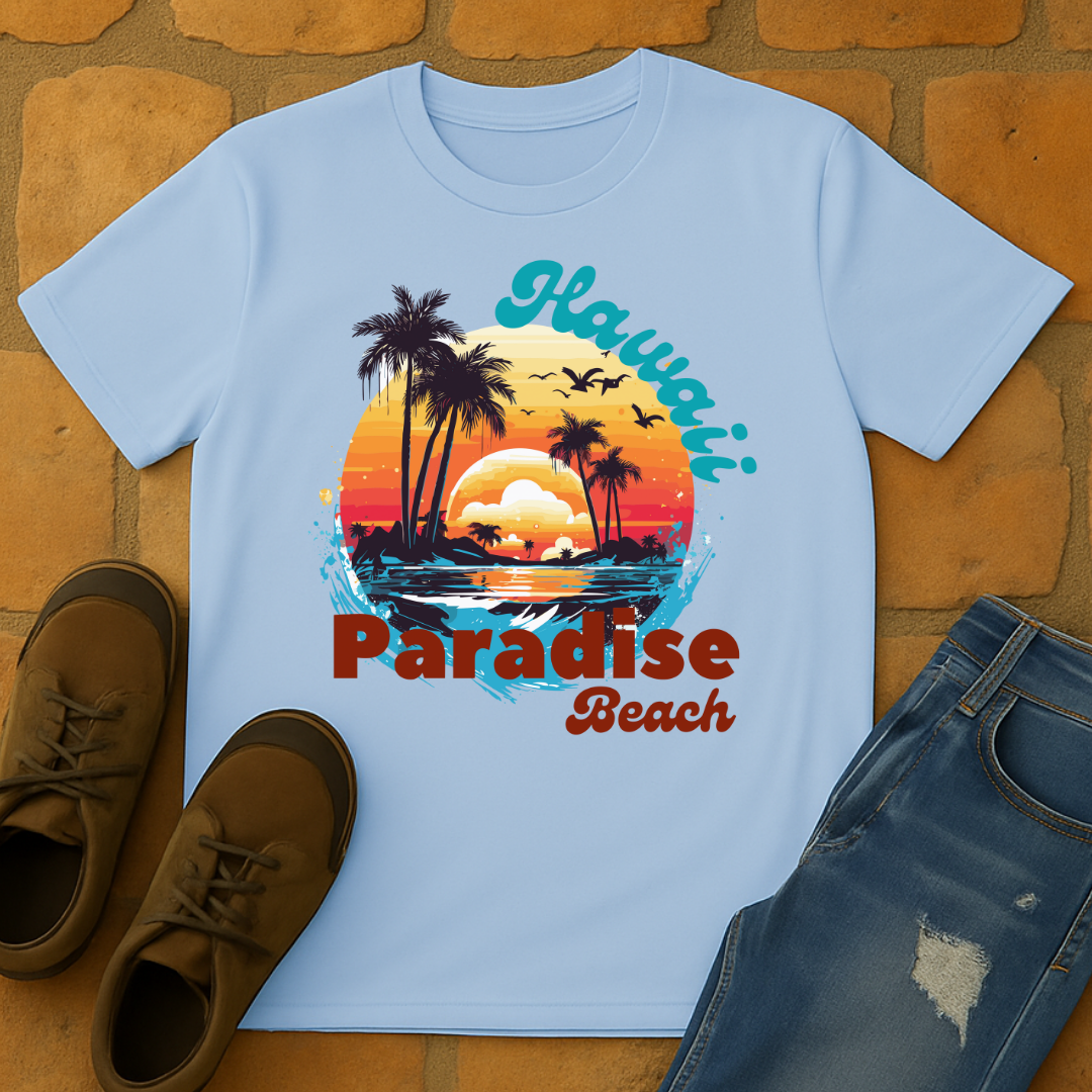 Hawaii Paradise Beach Unisex T-shirt