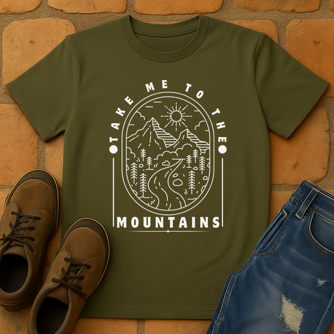 Take me to the mountains Unisex T-Shirt