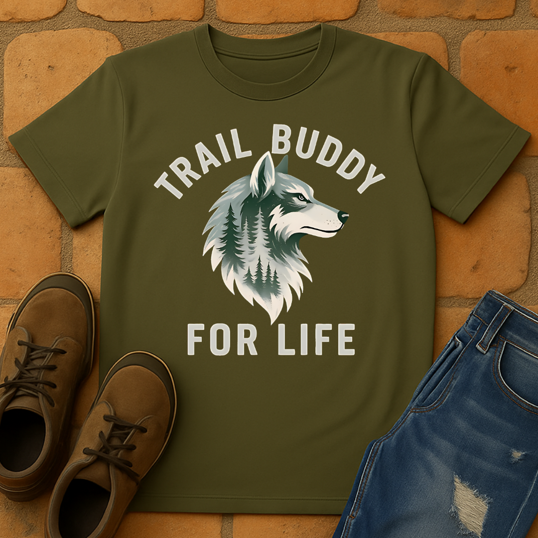 Trail Buddy for life Unisex T-shirt