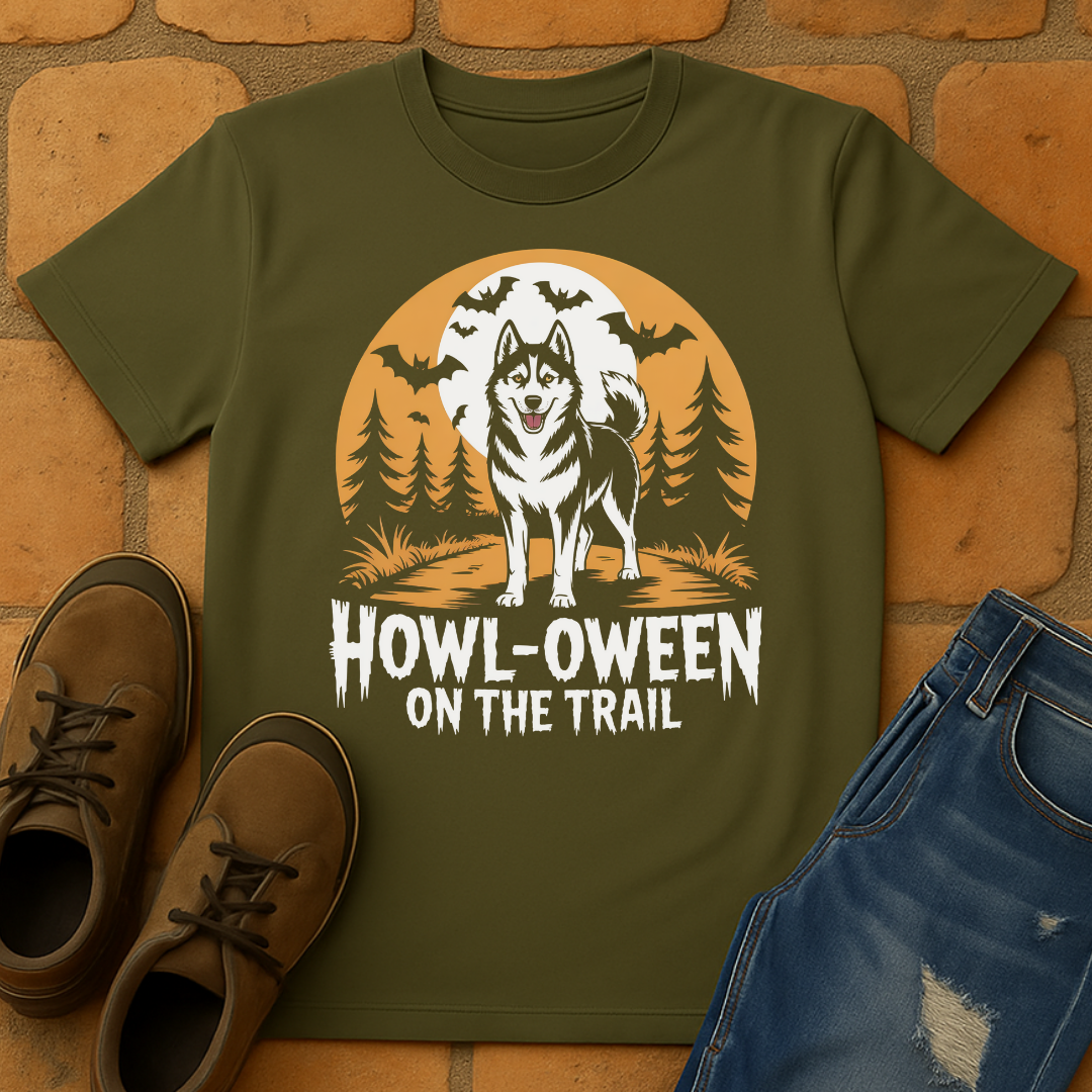 Howl-Oween on the trail Unisex T-shirt