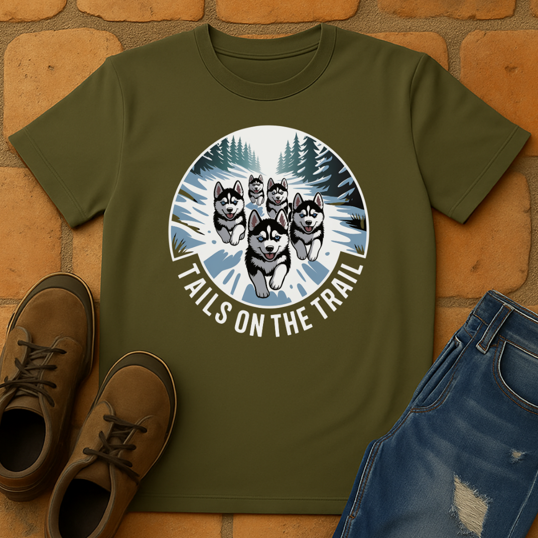 Tails on the trail Unisex T-shirt