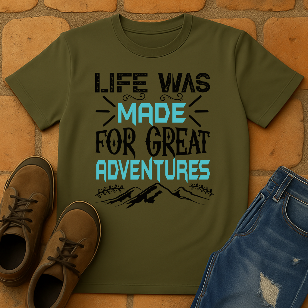 Life was made for great adventures Unisex T-shirt
