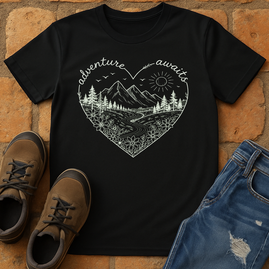 Adventure Awaits Unisex T-shirt