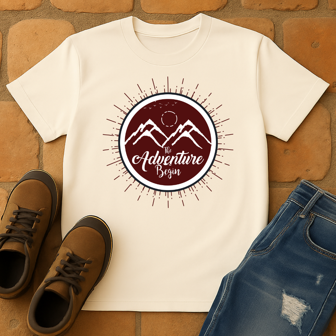 The adventure begins Unisex T-shirt