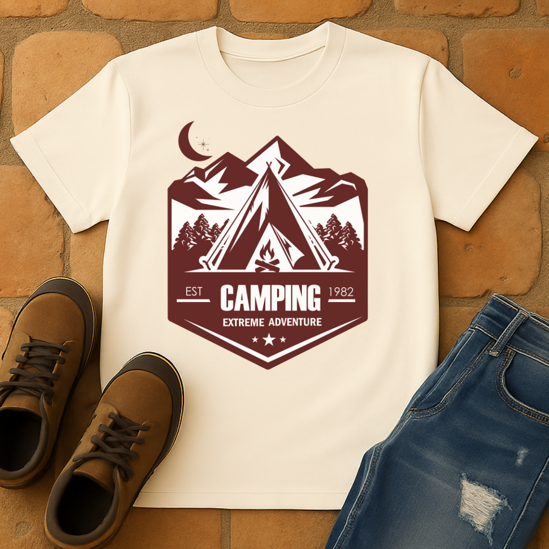 Camping extreme adventure Unisex T-shirt