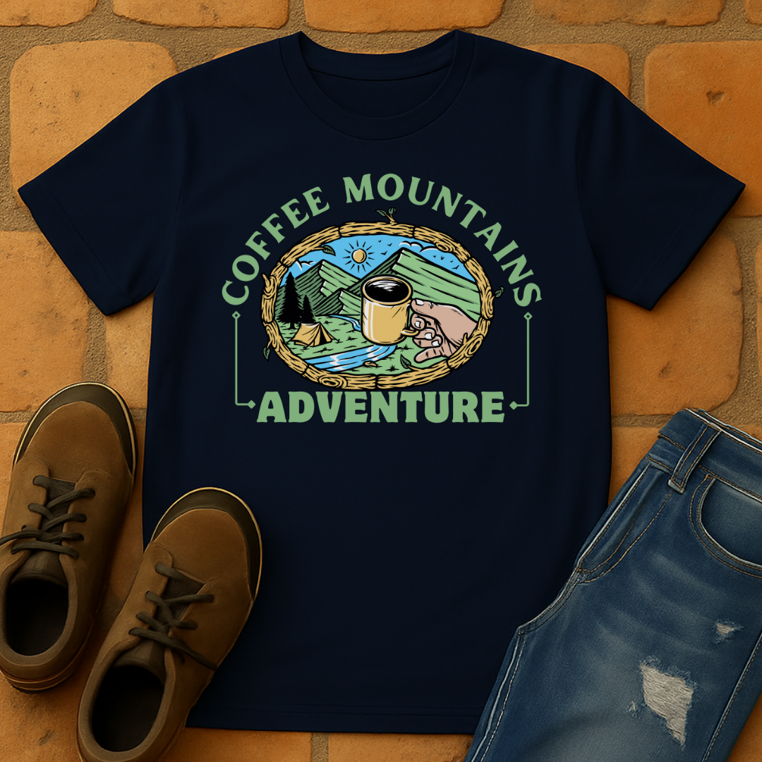 Coffee Mountains Adventure Unisex T-Shirt