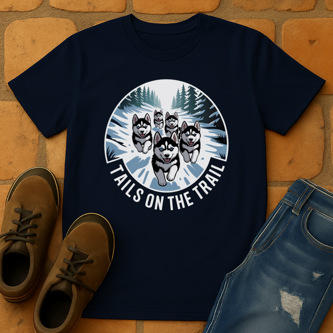 Tails on the trail Unisex T-shirt