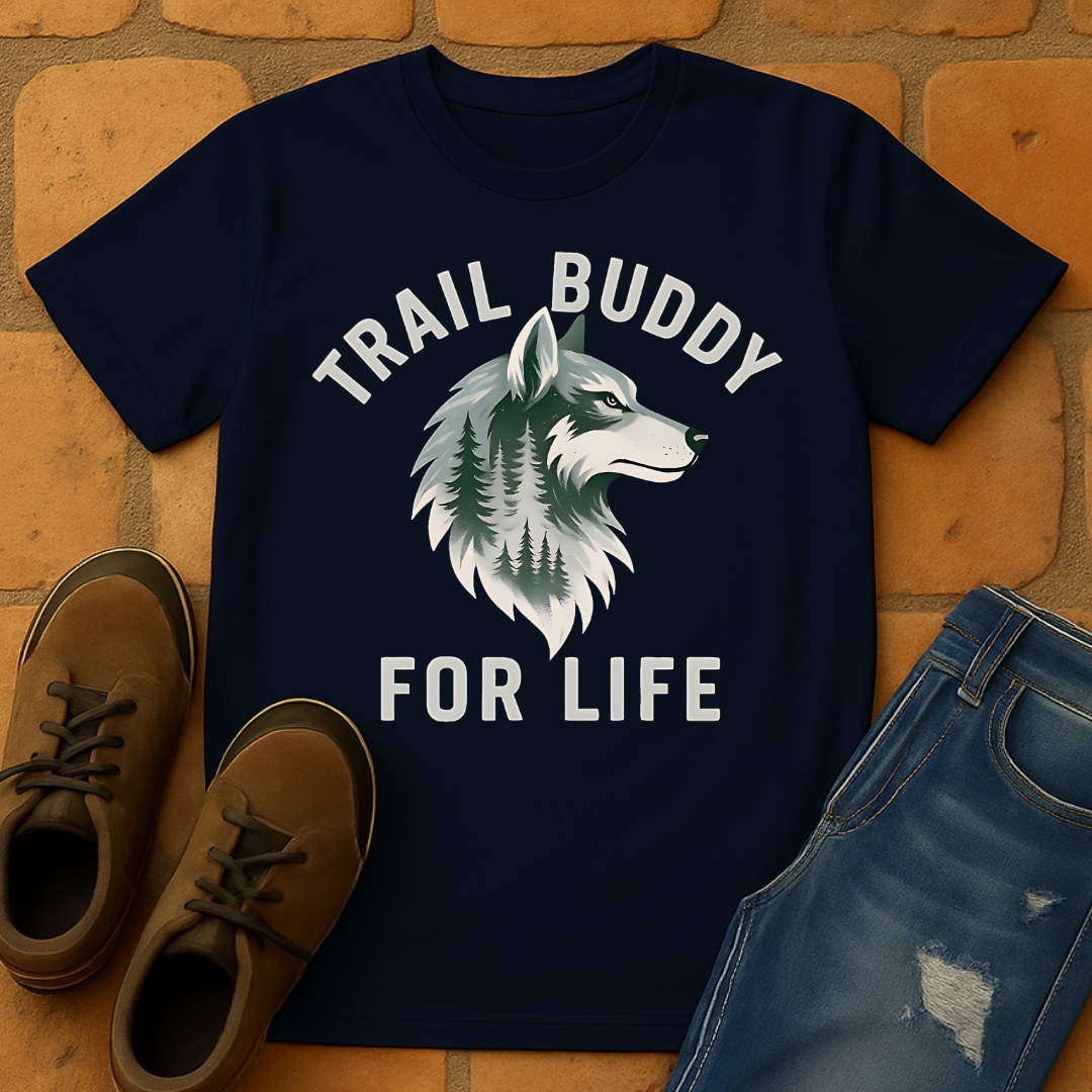 Trail Buddy for life Unisex T-shirt