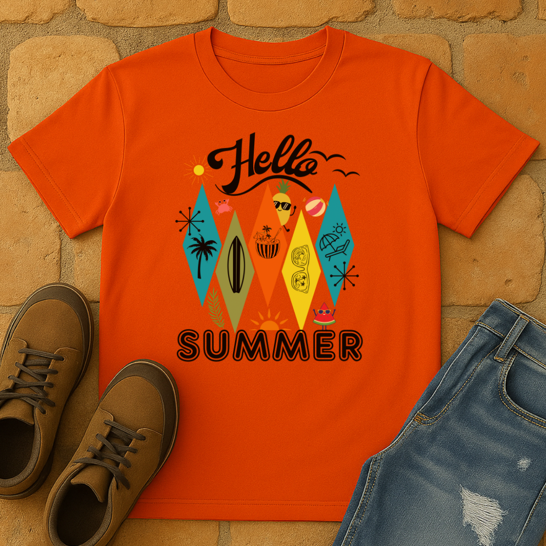 Hello Summer Light Unisex T-shirt