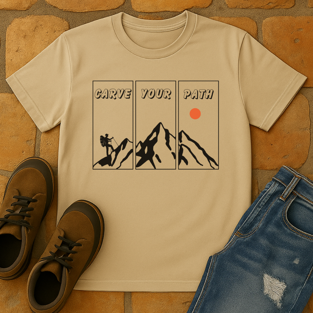 Carve your path Unisex T-shirt