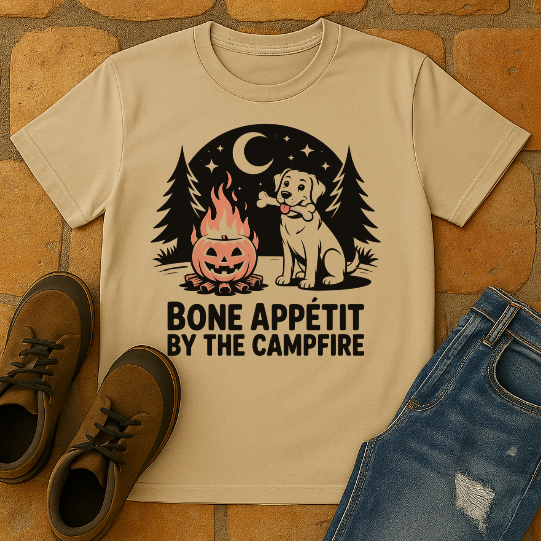 Bone Appétit by the Campfire Unisex T-shirt