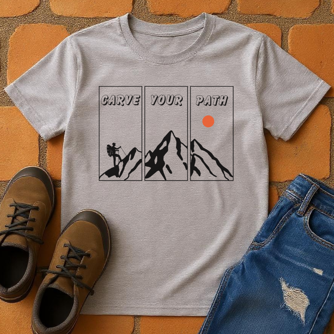 Carve your path Unisex T-shirt