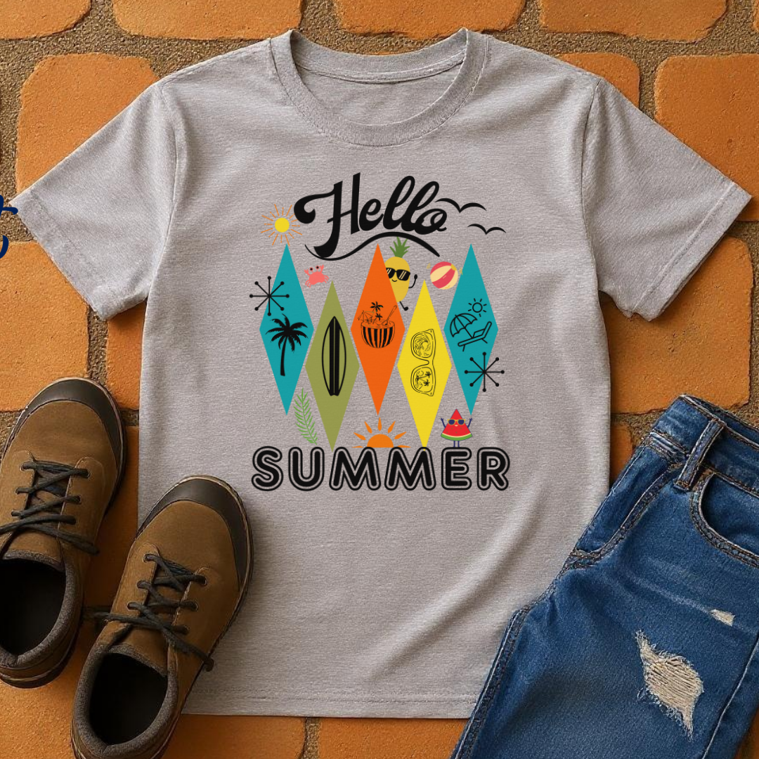 Hello Summer Light Unisex T-shirt