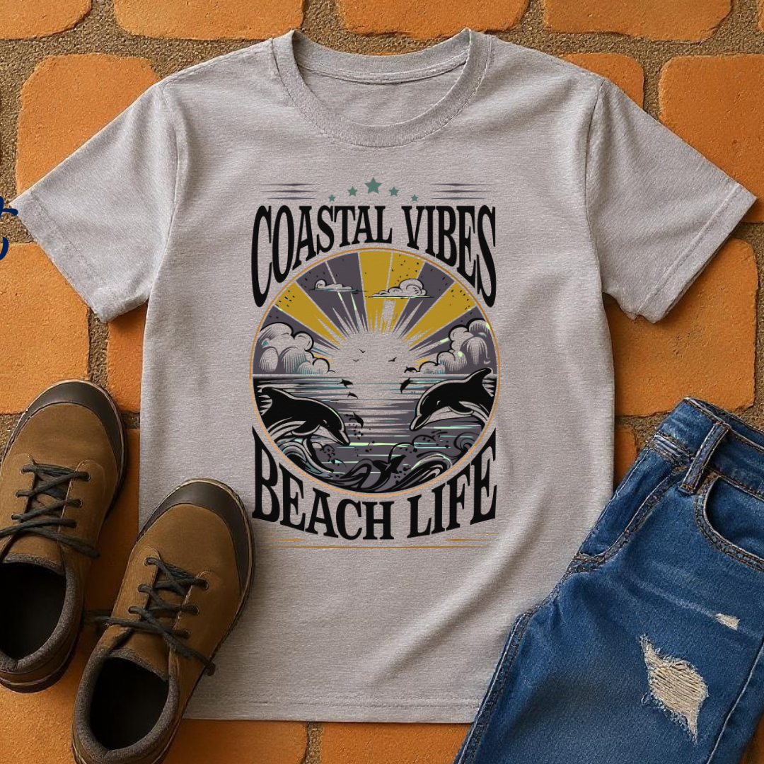 Coastal Vibes Beach Life Unisex T-shirt