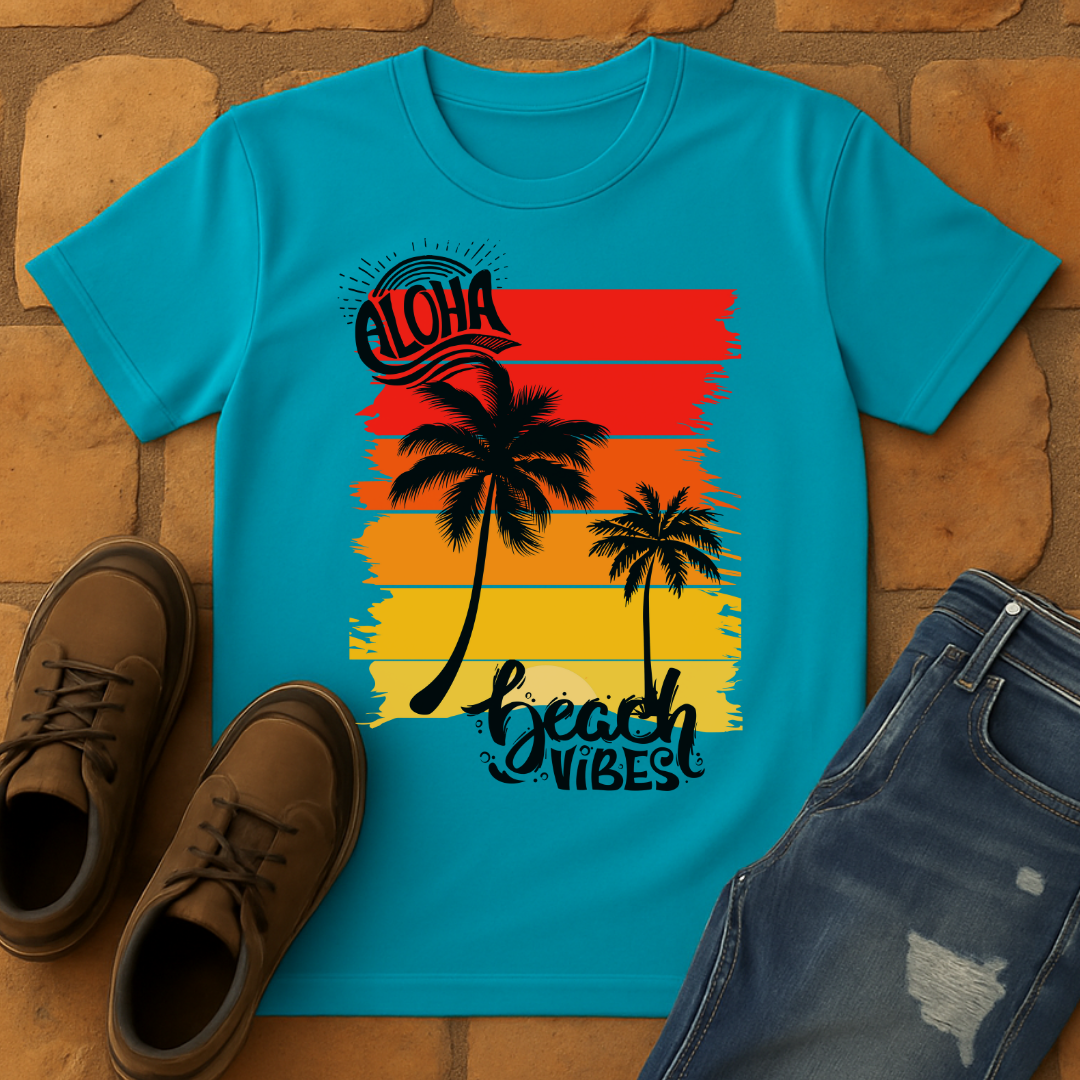 Aloha Beach Vibes Unisex T-shirt