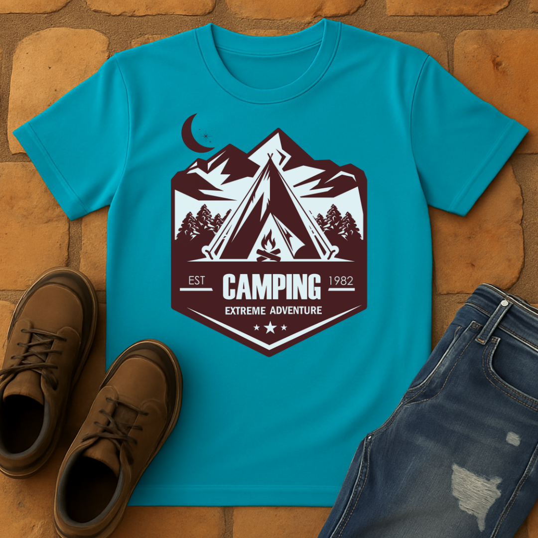 Camping extreme adventure Unisex T-shirt