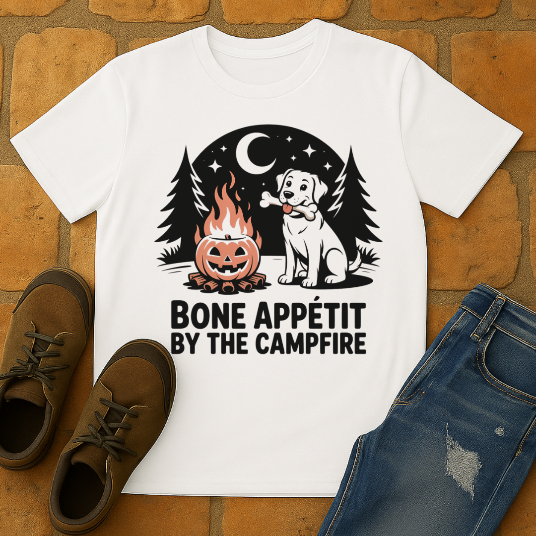 Bone Appétit by the Campfire Unisex T-shirt