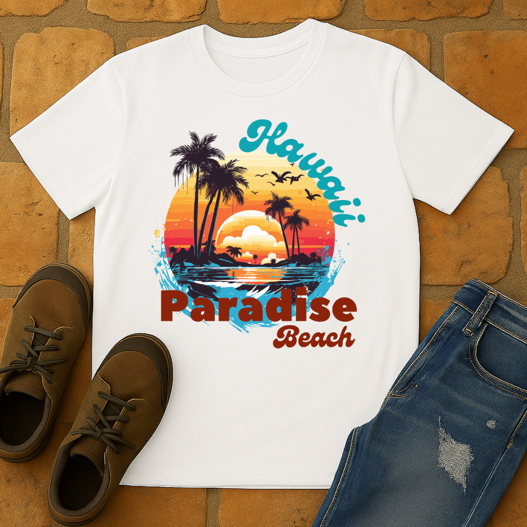 Hawaii Paradise Beach Unisex T-shirt