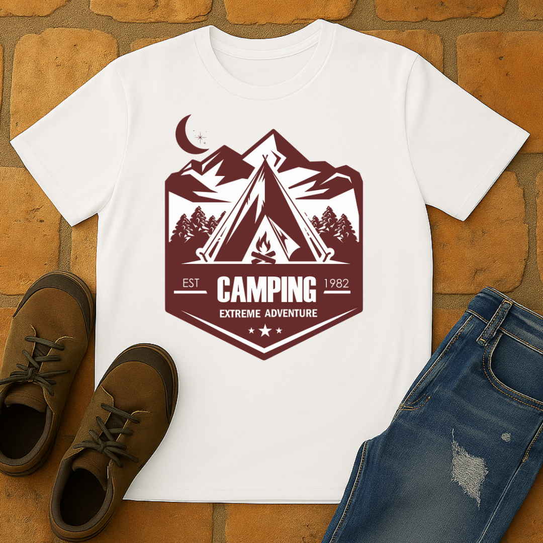 Camping extreme adventure Unisex T-shirt