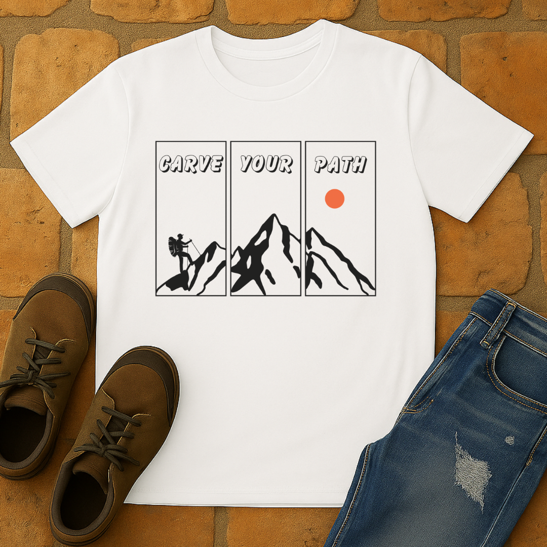 Carve your path Unisex T-shirt