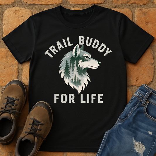Trail Buddy for life Unisex T-shirt