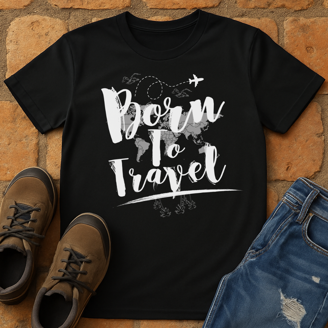 Born to Travel Unisex T-shirt