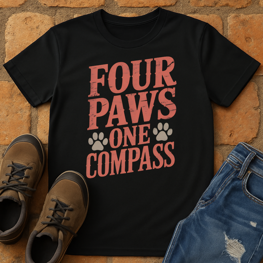 Four Paws One Compass Unisex T-shirt