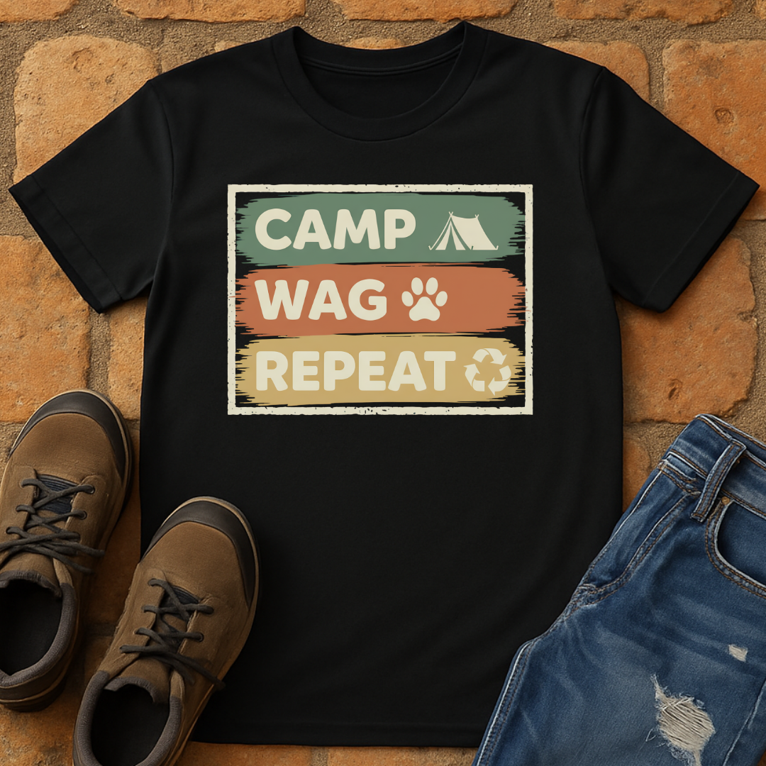 Camp Wag Repeat Unisex T-shirt