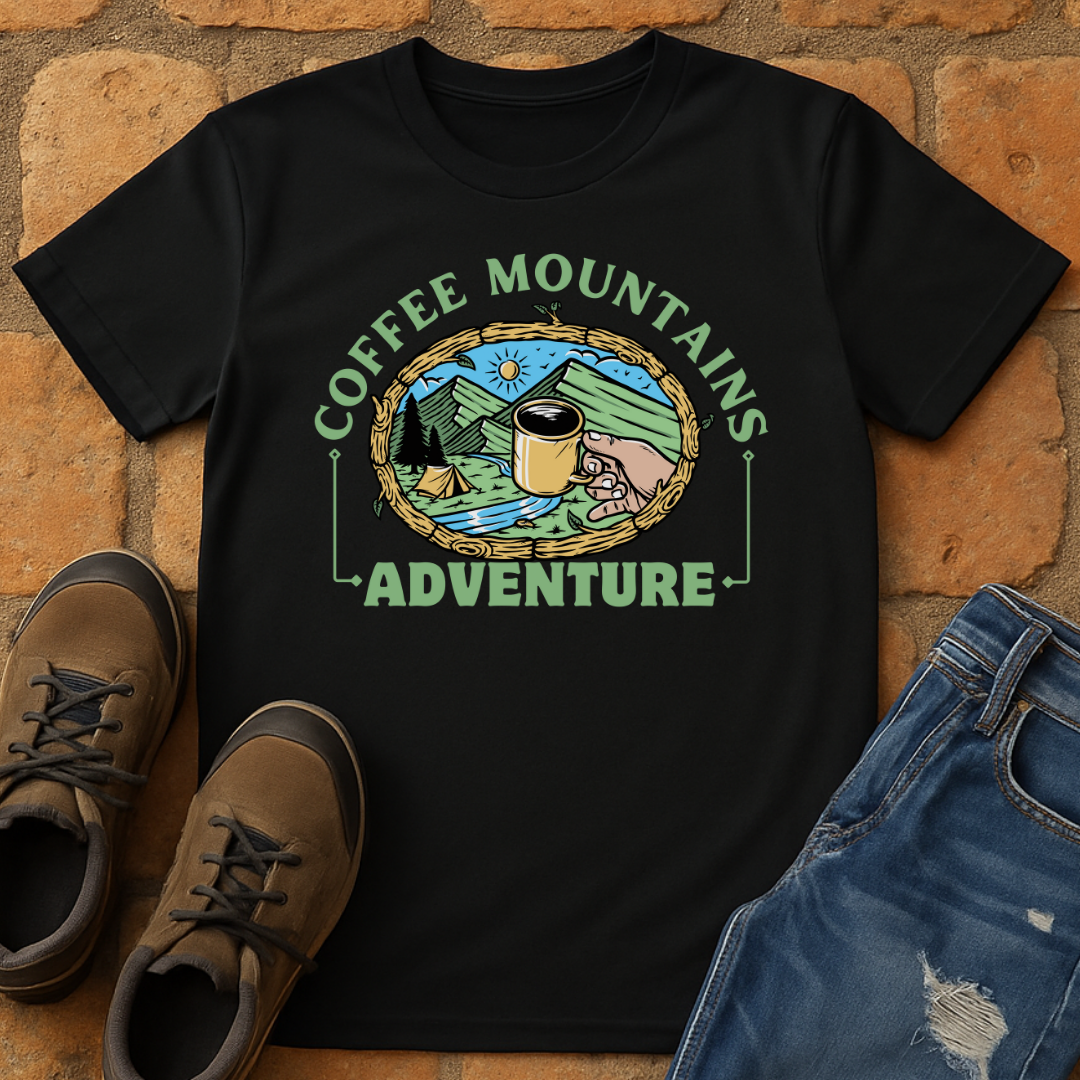 Coffee Mountains Adventure Unisex T-Shirt