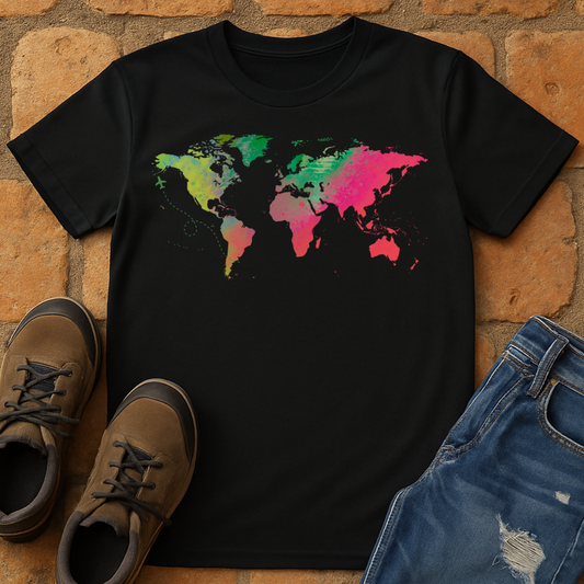 World Map Unisex T-Shirt