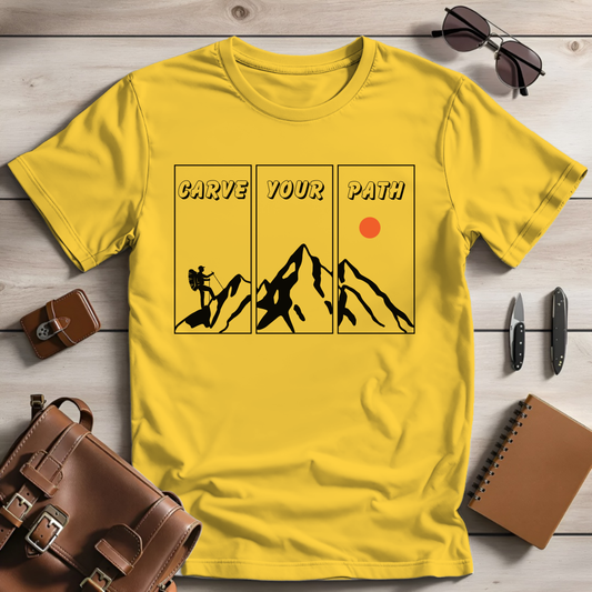 Carve your path Unisex T-shirt