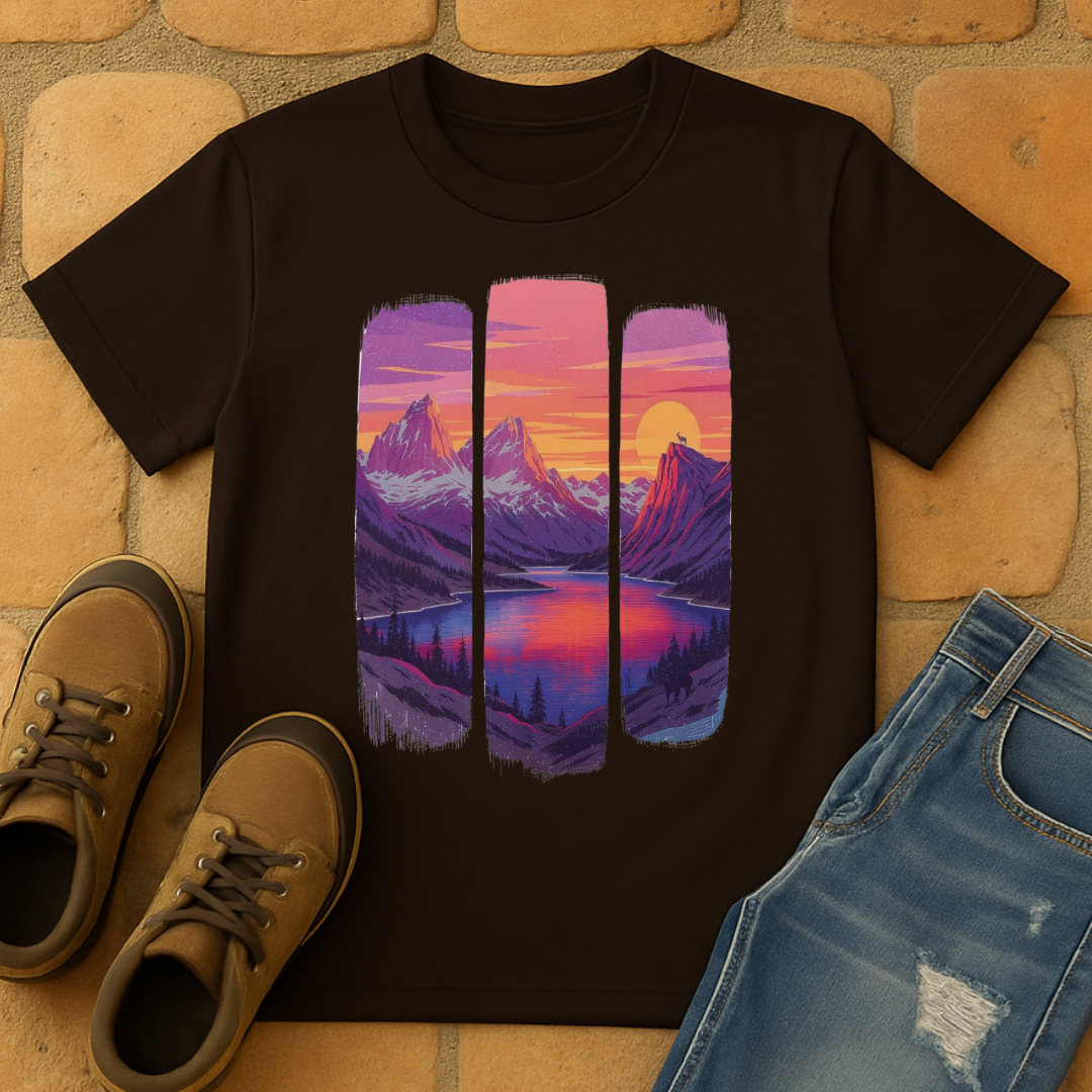 Sun and Mountain Unisex T-Shirt