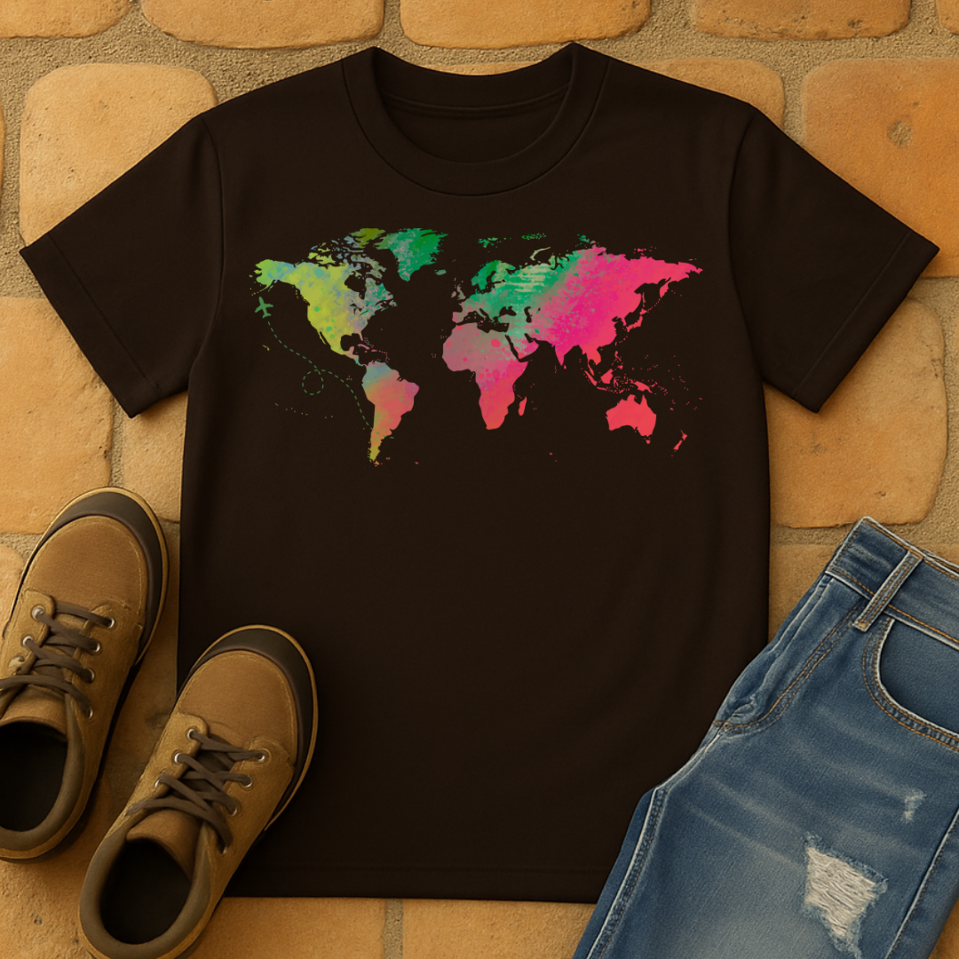World Map Unisex T-Shirt