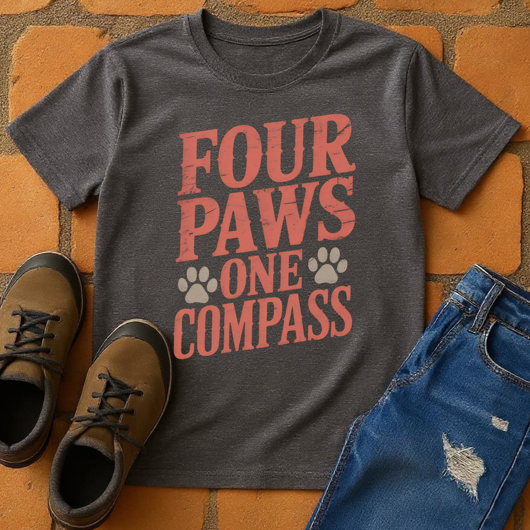 Four Paws One Compass Unisex T-shirt